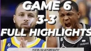 GAME 6 Golden State WARRIORS Vs. Sacramento KINGS// FULLGAME HIGHLIGHTS (April 29,2023)