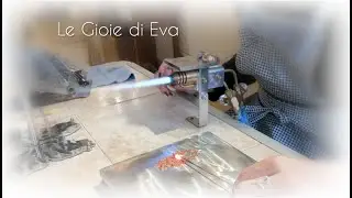 Come creare perle in vetro con l'avventurina [eng sub]