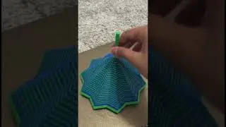Trippy 3D Printed Fidget #toys #3dprinting #cool #shorts #timelapse #illusion #trippy #trending