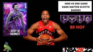 2K22 NEXT GEN NMS VS END GAME DARK MATTER SCOTTIE BARNES #MYTEAM #2K22 #NBA