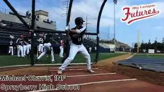 MICHAEL CHAVIS, INF, SPRAYBERRY HIGH SCHOOL, SWING MECHANICS AT 200 FPS