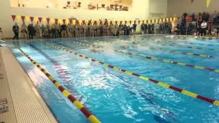 Dylan 100 Free re-swim