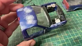 AMT 1/25 GMC Sonoma SLS Pickup Truck Progress Video