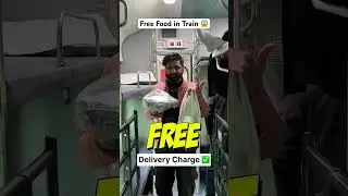 Want Free Food in Train ? 😱😍Download @railrestro app & use my coupon code &ldquo; FIRSTVP&rdquo; #train