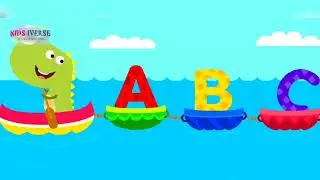 ABC Song for Kids | ABC Boat | Learning ABCD for kids | 5 Minutes ABC Song for kids