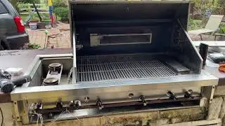 Grill restoration process Viking Grill