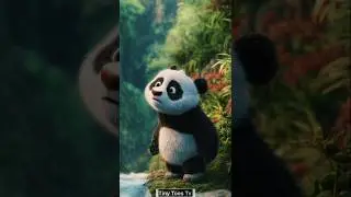 🐼 Cute Baby Panda&rsquo;s Big River Adventure 🌊 | Heart-Touching Moment 💖