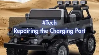 #Tech -Fixing the Charging Port of RC Toddler Car [ep1]