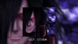 KXST - STORM (SLOWED + MADARA UCHIHA LAUGH)