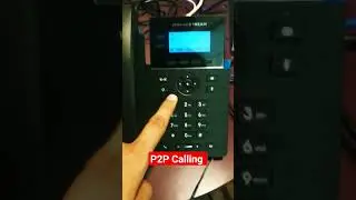 Grandstream P2P call | Microtik Radio | #youtube #grandstream #shorts #microtik #p2p #intercom #sip