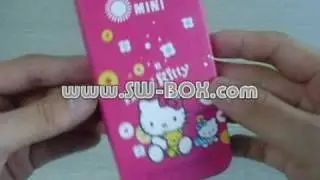 iPhone 4 MINI Hello Kitty Magenta Hard Case @www.sw-box.com