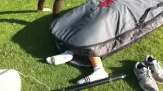 Dakine board bag testing