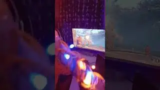 God of war gameplay with zebronics curve 75hz fhd monitor and game setup. #gamingroom #desksetup #hd
