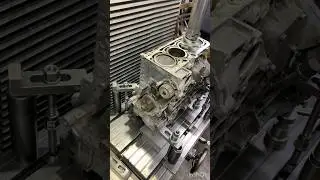 MILLING the VAG block without disassembling #engine #car service #car repair #milling #mechanic