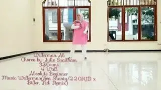 Wellerman AB Line Dance (Demo&Count)