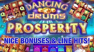 Dancing Drums Prosperity Slot Machine 🎰 Nice Bonuses Line Hits And Wins! 👍😁