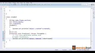 gARBAGE COLLECTION IN JAVA