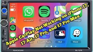 Apple CarPlay не работает на iPhone 17, 17 Air, 17 Pro, 17 Pro Max? Вот решение.