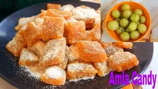 রোদে দেওয়ার ঝামেলা ছাড়াই তৈরী করে নিন আমলা ক্যান্ডি//Amla Candy Recipe @Gitar Ranna Banna Recipe /