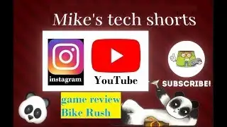 Bike Rush by Ketchapp 2019 - game review - iPad game - MikestechShorts