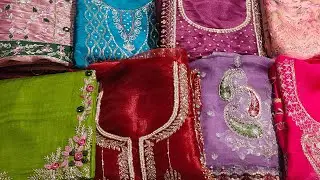 मेगा न्यू ईयर ऑफर😊👌सब हेवी से हेवी सेलिब्रिटी और हैंडवर्क के सूट्स 1500  में..9728314004..7206666645