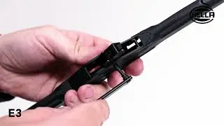 HELLA &ndash; HYBRID wiper blade &ndash; Adapter E3 (PIN 4,8 mm / PIN 6,3mm)