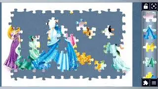 Disney Princesses Puzzle Party 👸💃// #disneypuzzles #princess #puzzle #disneyfun @puzzlemaster1034 