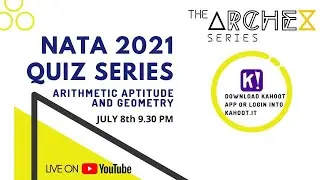 ARCHEX Quiz 02 | Arithmetic Aptitude & Geometry | NATA 2021 Preparation