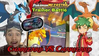 Exciting Trainer Battle! Charizard vs Charizard in Pokemon Mezastar Indonesia! 🔥🔥