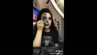 Zombie Pin-up makeup