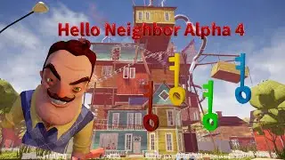 Me SOMEWHAT cooking in Hello Neighbor Alpha 4
