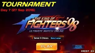 KOF 98 UM Online - Tournament Day 7 (27 Sep 2016)