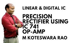 2.17 Precision Rectifier using IC 741 Op-Amp