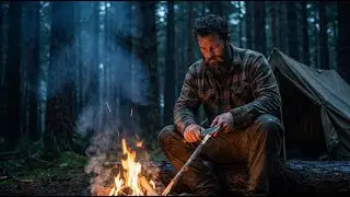 BORN OF THE WOODS 🌲 Dark Country Blues / Swamp Rock | Bushcraft & Solitude Survival Music