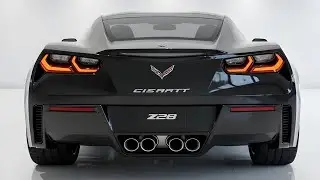 🔥 Corvette Z28 2026 года уже здесь &mdash; оранжевый цвет Sebring никогда не выглядел так дико!