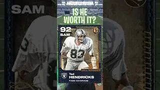 Стоит ли 92 OVR All Madden Ted Hendricks того?
