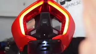 ท้ายสั้นพร้อมเพลทไฟเลี้ยว FuturisMoto สำหรับ Ducati Panigale V4