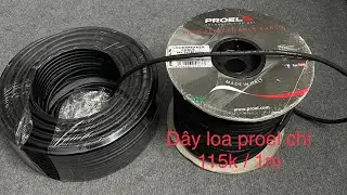 D&acirc;y loa Proel - d&acirc;y loa Sommer chỉ từ 30k , rất chuẩn cho karaoke. Alo 0363046163