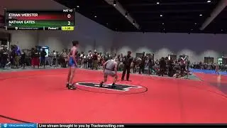 126 Lbs Champ. Round 1 - Nathan Gates, SC Vs Ethan Webster, NC Af68