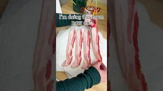 How to make bacon in the microwave! #bacon #breakfast #cooking