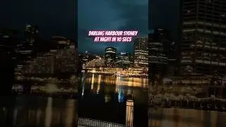Travel 🇦🇺 - Darling Harbour Sydney at Night