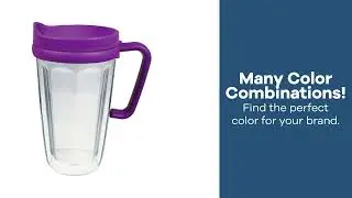 Promo Product Review: 16 oz Thermal Travel Mug with Printed Insert Paper - Plastic| AnyPromo 708588