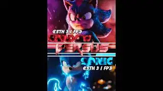 Movie Shadow Vs Movie Sonic | #wis #edit #capcut