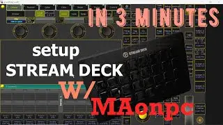 Настройка кнопок на STREAM DECK для MAonPC