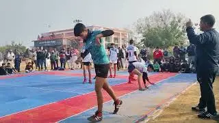 sherda vs kinala 52 kg girls kabaddi match in gorkhpur