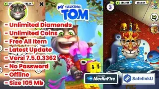Download my talking tom mod apk terbaru 2023 unlimited coins and diamonds - No PW Versi 7.6.1.3608