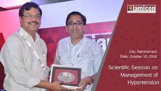 Scientific session on management of hypertension at Baharampur, IAMICON 2018