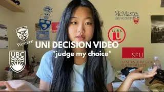 UNI DECISION DAY🧐(i rejected sauder/rotman…?) 