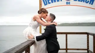 Kate and Troy Wedding Video Teaser at Lighthouse Cove Dewey Beach