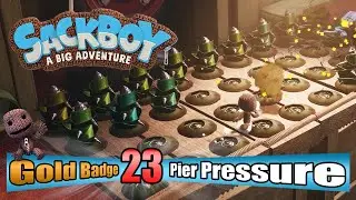 Sackboy A Big Adventure - Pier Pressure - Golden Badge 100% Complete Gameplay Walkthrough Part 23